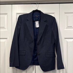 Brooks Brothers Blue Blazer Tailored Suit Jacket Sz 10 NWT